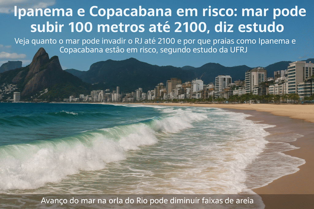 investir em imóveis no litoral, mercado imobiliário de luxo, finanças para médicos, risco climático imóveis, investimento de alto risco, avanço do mar rio de janeiro, UFRJ clima, desvalorização de imóveis, seguro de imóvel litoral, finanças pessoais