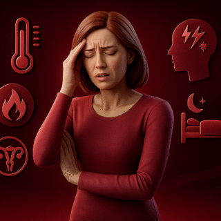 sintomas da menopausa, menopausa precoce, reposição hormonal, fogachos, menopausa e ganho de peso, osteoporose, névoa mental, saúde da mulher, terapia hormonal, riscos da menopausa